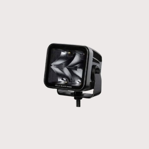 Faróis de Longo alcance Hella LED Black Magic Cube